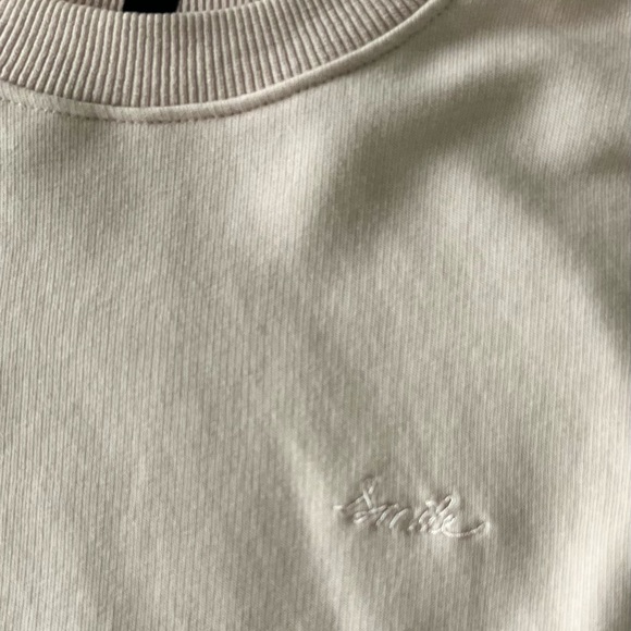 pink cropped sweater without fleece size-XS - Picture 2 of 5